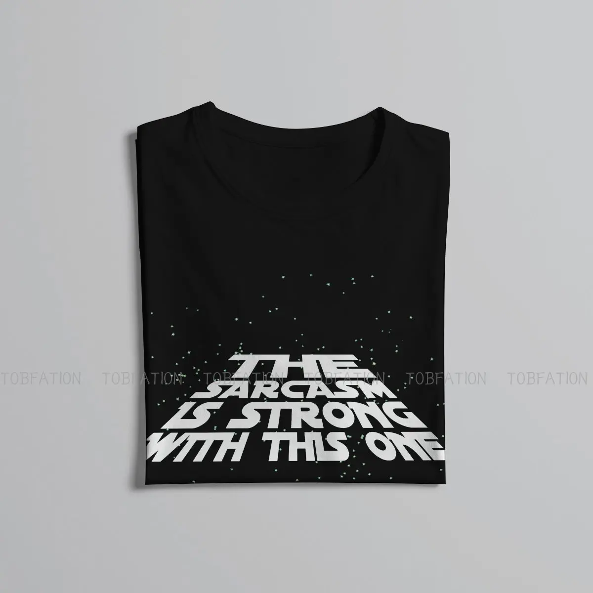 Мягкая забавная мужская футболка The sarcasm сильная с этим базовым футболкой для