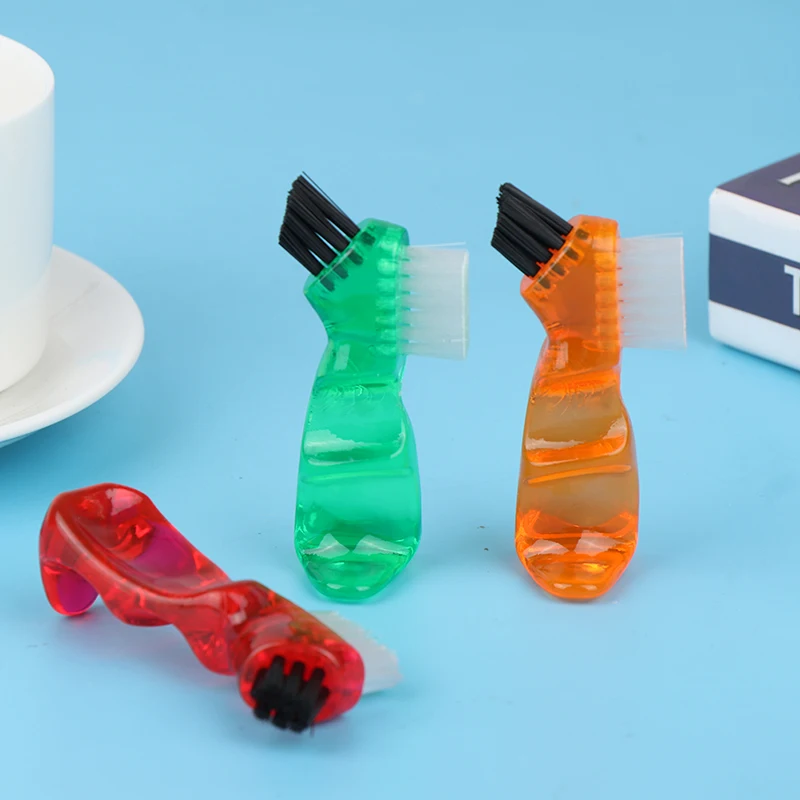 1 шт. двухсторонняя зубная щетка с нескользящей эргономичной ручкой