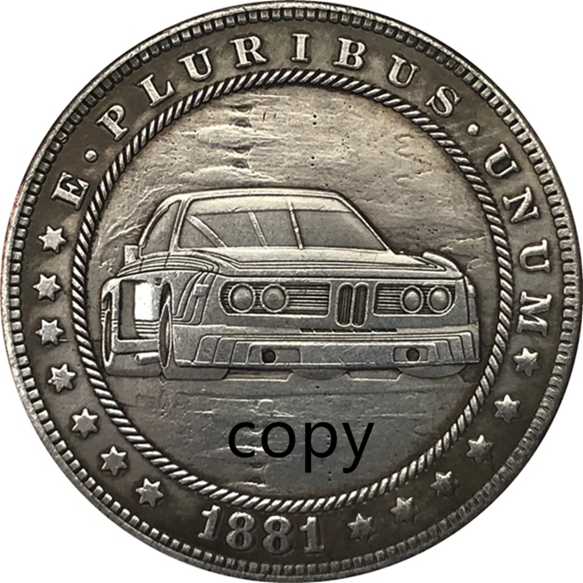 

Punk car HOBO COIN Rangers COIN US Coin Gift Challenge REPLICA Commemorative Coin - REPLICA Coin Medal Coins Collection