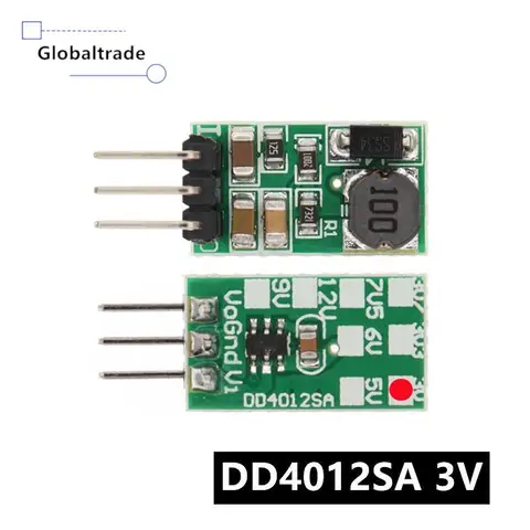 Новинка, 1 шт., плата модуля понижающего преобразователя DD4012SA, 1 А, постоянный ток 5-40 В в 3 В, 3,3 В, 3,7 в, 5 В, 6 в, 7,5 в, 9 В, 12 В