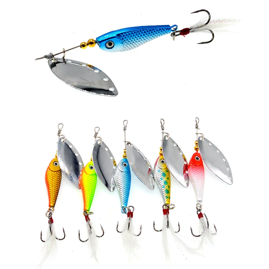 

5cm 16.5g Fishing Lure Sinking Minnow Peche Artificial Hard Bait For Bass Perch Pike Salmon Trout Lure