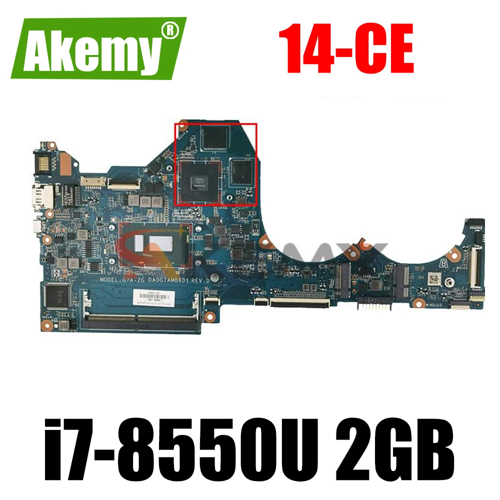 

Для Pavilion 14-CE TPN-Q207 материнская плата для ноутбука с Φ 2GB DA0G7AMB6D1