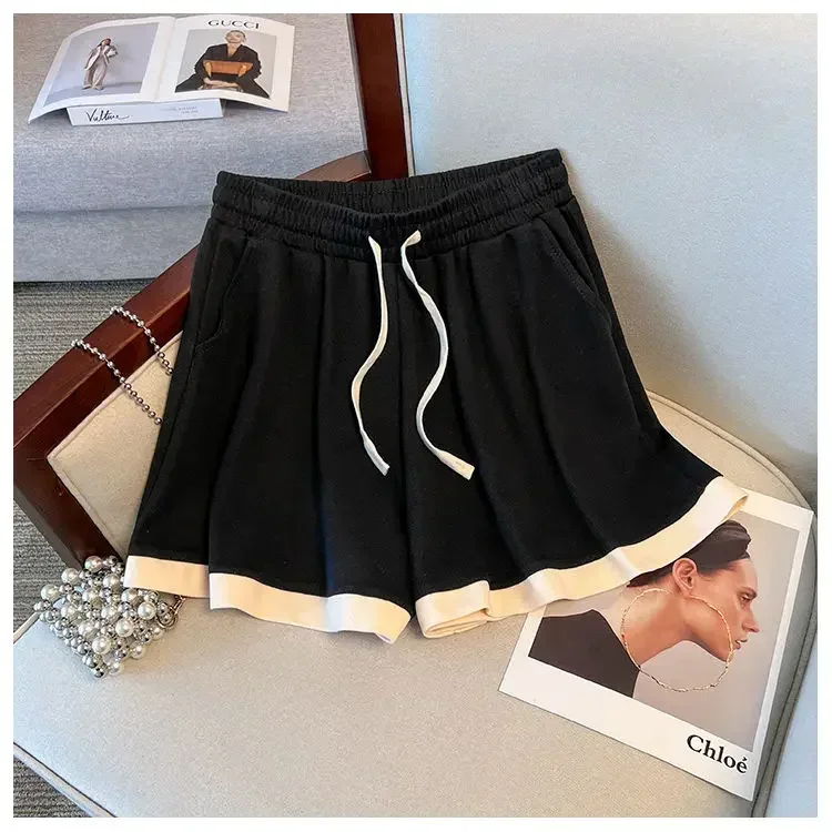 Простой свободный комплект из двух предметов для отдыха и спорта новинка 2024