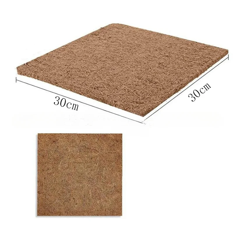 1PC Chicken Nesting Pads Multifunctional Reusable Hens Nest Bedding Mats Natural Coconut Palm Pad
