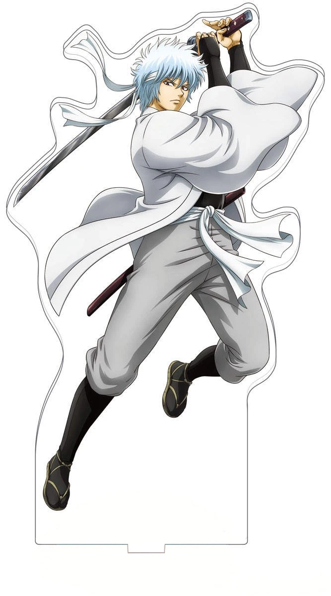 Аниме магазин GinTama Kagura Hijikata Kondo Okita Gintoki Shinpachi акриловая подставка для рабочего
