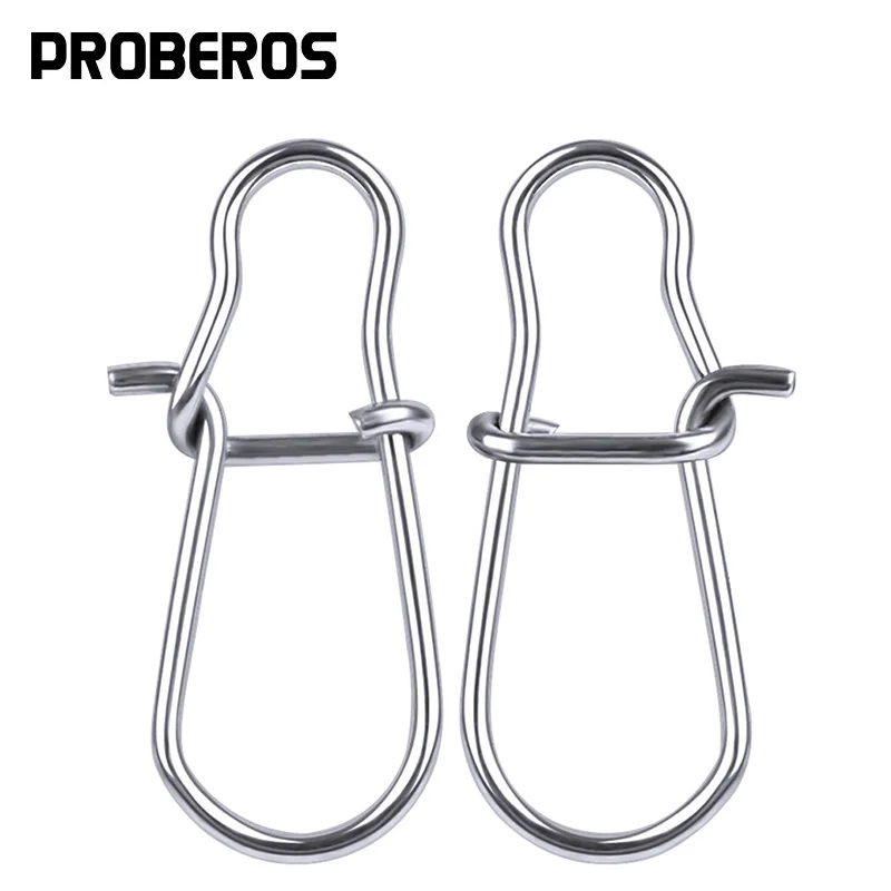

PROBEROS 1000 шт. рыболовный соединитель NiceFastlock защелкивающаяся Поворотная безопасная защелка 12 мм-33,5 мм Поворотная защелка 0 #-8 # рыболовные Верт...