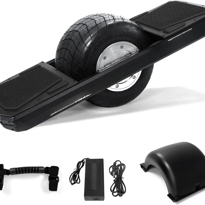 Вездеходный электрический скейтборд одноколесный самобалансирующийся самокат
