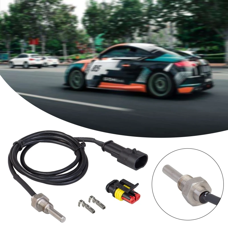 

Auto Oil Temp Gauge Water Temperature Replacement With Wire Sender NPT 1/8 Meter Unit For Truck SUV Car Universal AOS
