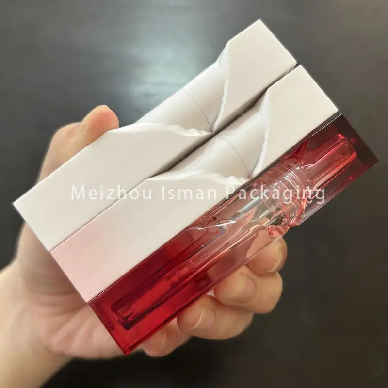 50 шт. 3 мл высокое качество квадратный нерегулярный градиент красный розовый