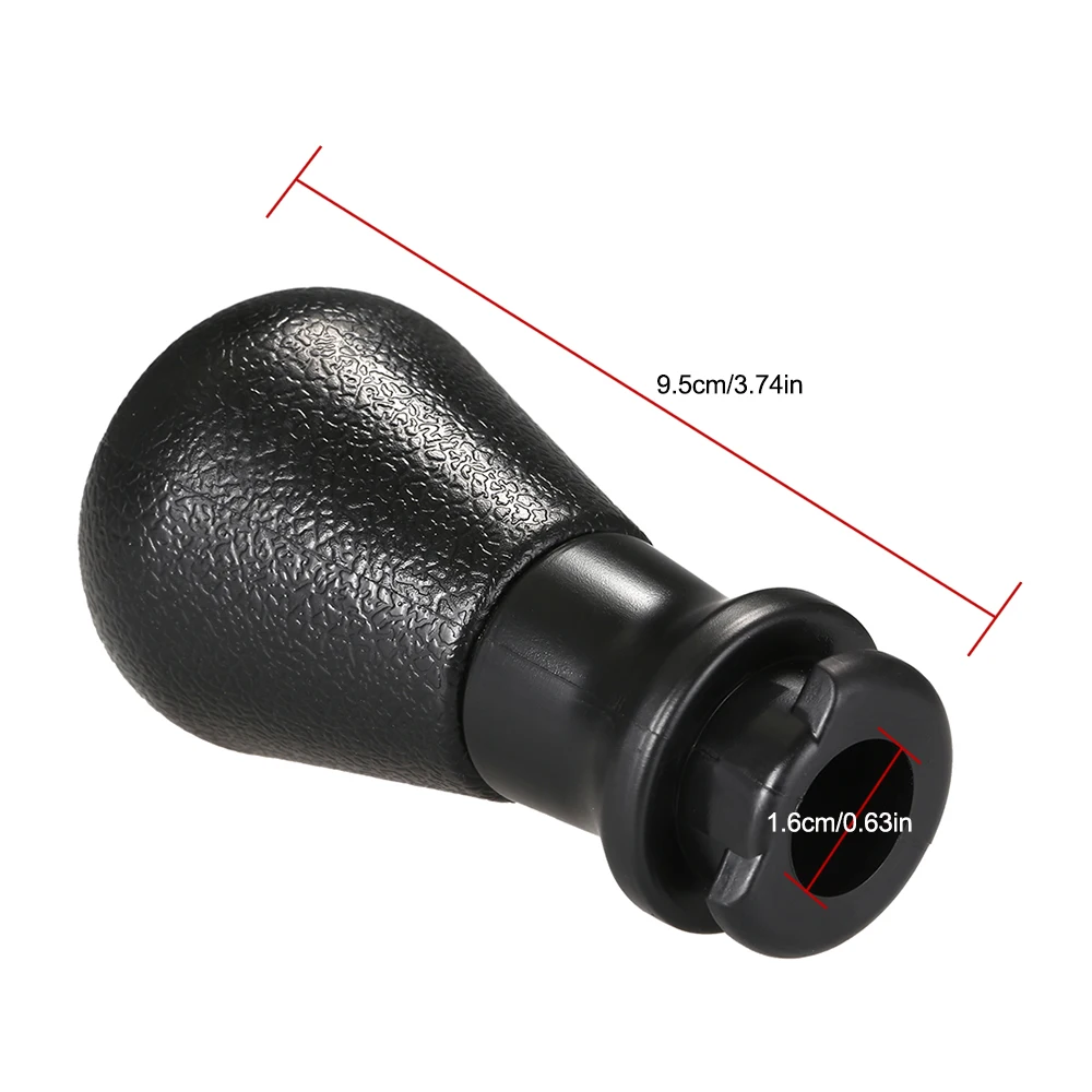 

Gear Stick Shift Knob Head Lever Adapter Manual 5-Speed Transmission for Peugeot 206 207 Gear Shift Knob