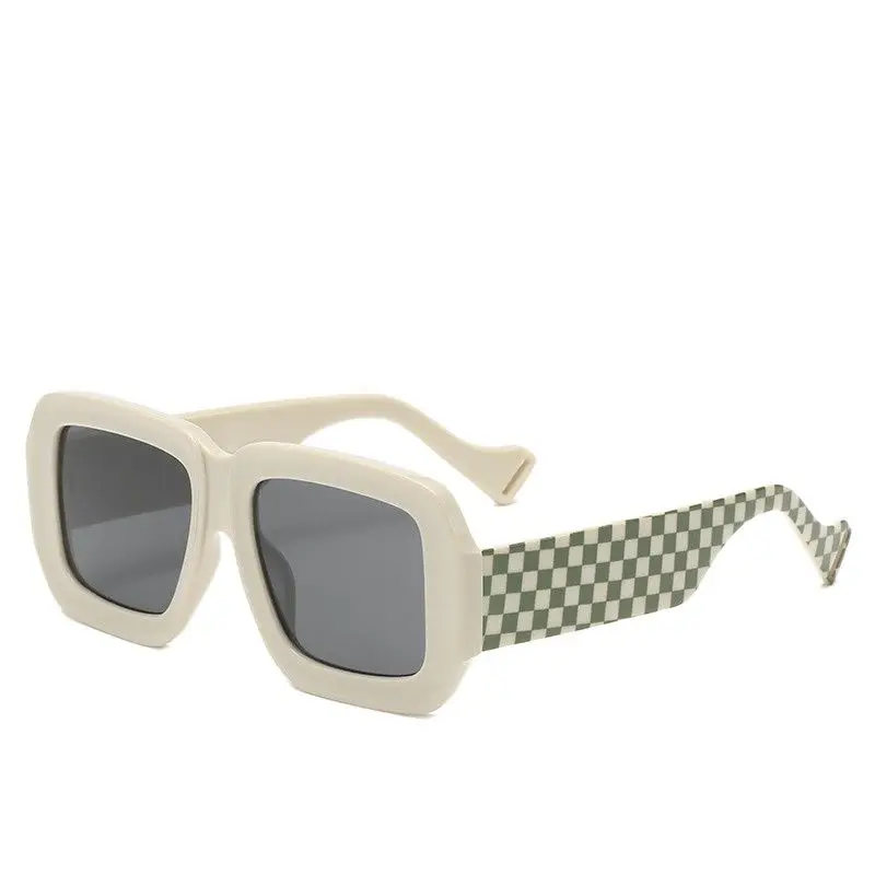 Солнцезащитные очки в прямоугольной оправе UV400 для мужчин и женщин модные