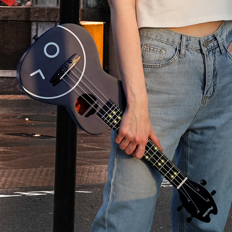

Acoustic Wooden Ukulele Four String Concert Professional Ukulele Travel Small Ukuleleler Koncertowe Stringed Instruments WZ50UK