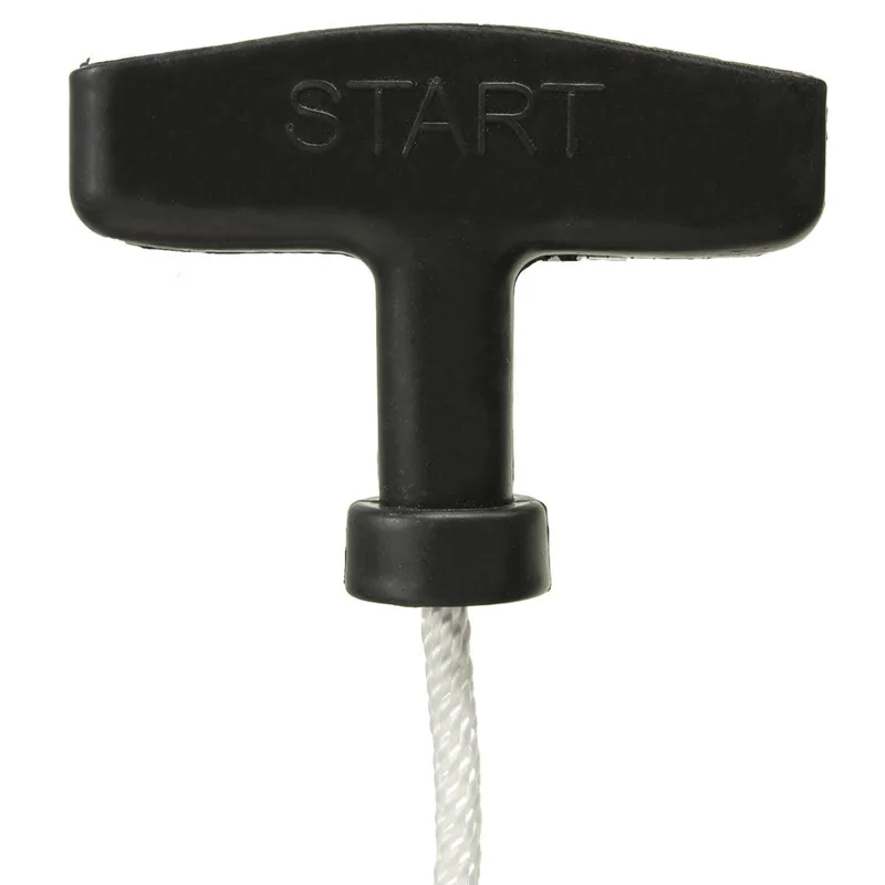 

Petrol Lawnmowers replacement Plastic& Polyester White Rope Rope & Pull Handle Black Handle Universal High Quality Brand New