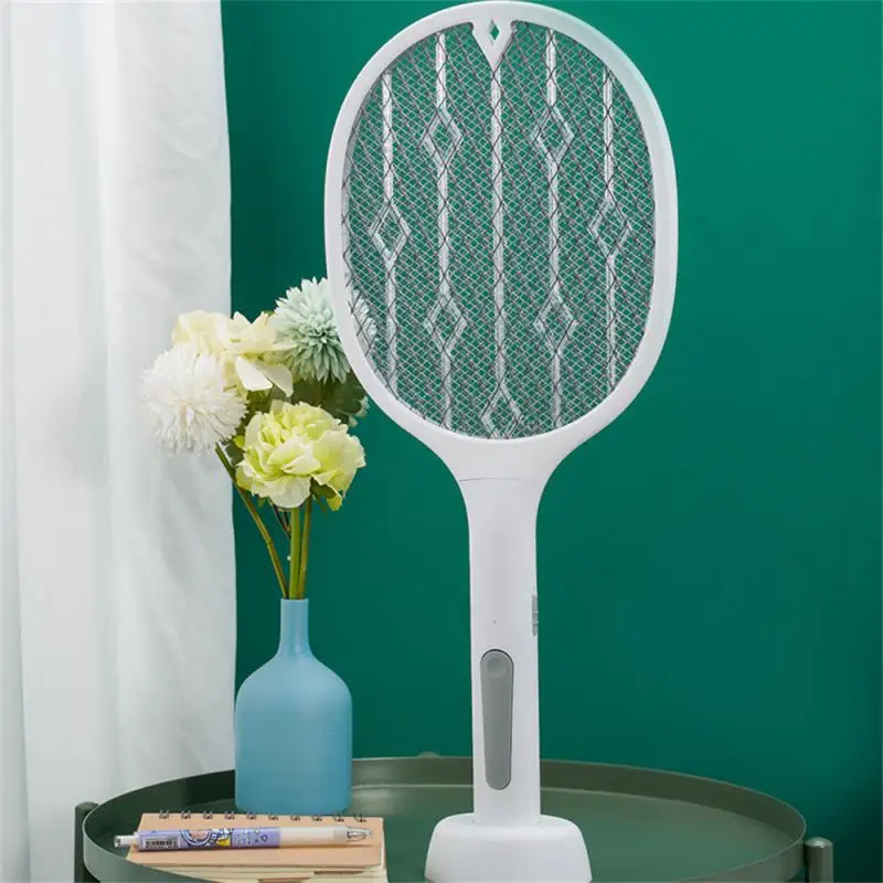 

Handheld Mosquito Spatter Household Mosquito Killer Three-layer Net Ultra-light Electric Mosquito Swatter Gardening Supplies
