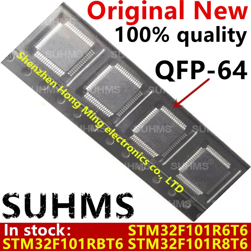 Микросхема STM32F101RBT6 STM32F101R8T6 STM32F101R6T6 QFP-64