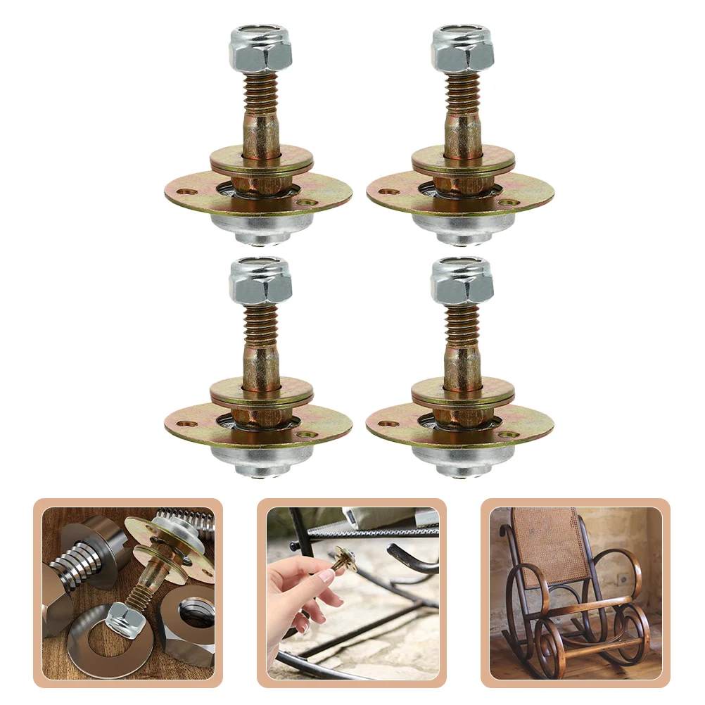 

4pcs Rocking Chair Bearing M8x55mm Furniture Rocking Chair Connecting Fitting