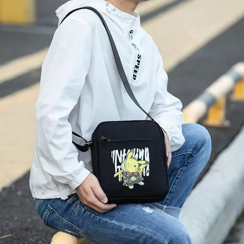 

Men's Chest Bag Messenger Bag Large Capacity Casual Fashion Shoulder Bag Sports Travel Chest Shoulder Bag Male Korean Style