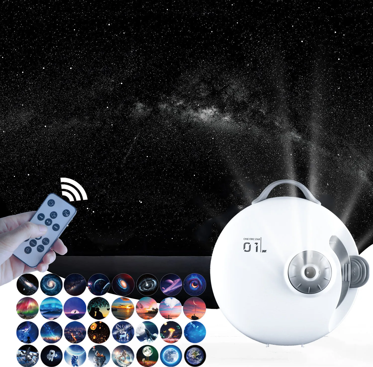 32 in 1 Galaxy Planetarium Projector Starry Sky Night Light with Bluetooth Star Projector LED Lamp for Kids Ceiling Room Decor