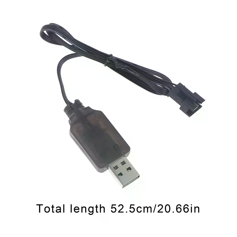 Зарядное устройство USB 7.4V SM-4P для аккумуляторов DE36W, DE65, HM202, EC08, EC16, M416 для радиоуправляемых машин (1 шт.) (art.: 3920d9ddeb069) - 3920d9ddeb069