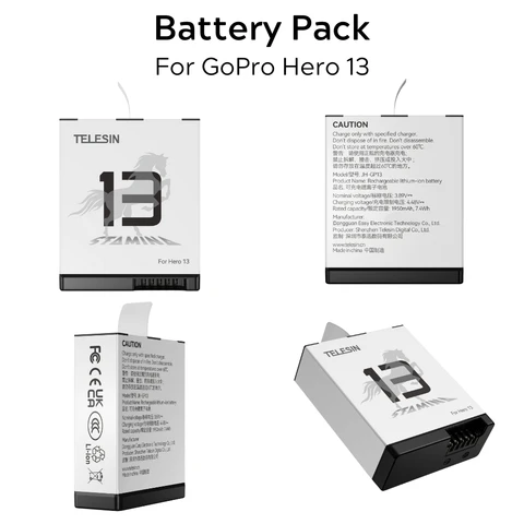 Зарядное устройство TELESIN для GoPro Hero 13