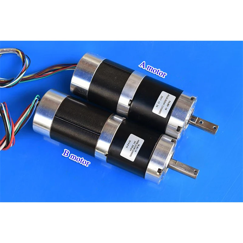 190 об/мин 222 об/мин 24 В постоянного тока 3-фазный 8-проводной высокомощный бесщеточный планетарный редуктор с высоким крутящим моментом для Холла