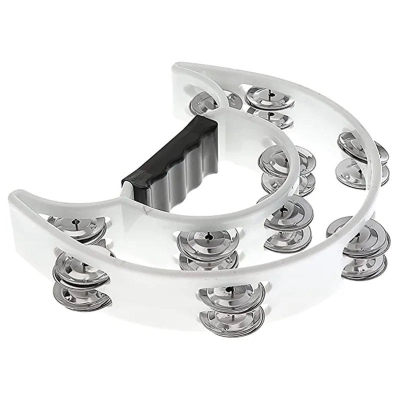 Табурин Half Moon-музыкальный инструмент ударный барабан и гитара (белый)