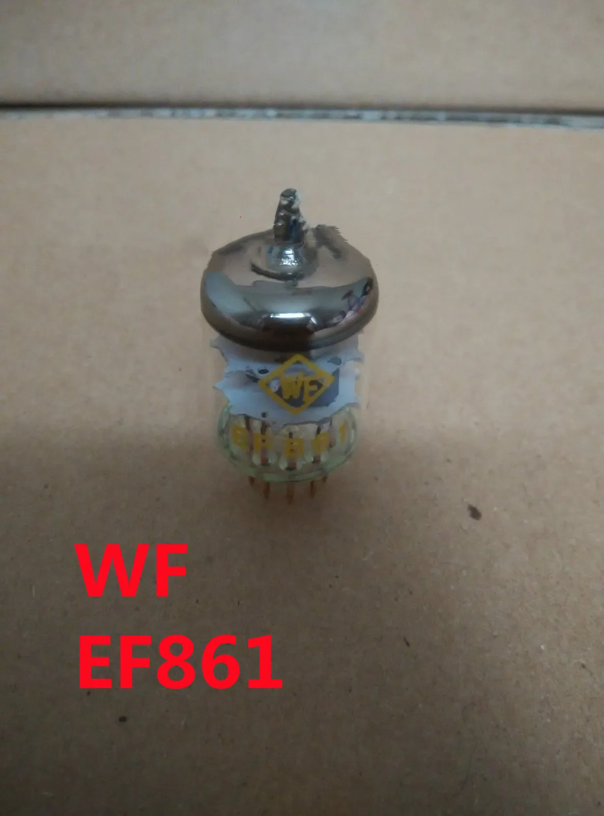 Совершенно новый (gold feet) WF EF861 обновленная электронная трубка 6J9 6688 6j9. Качество
