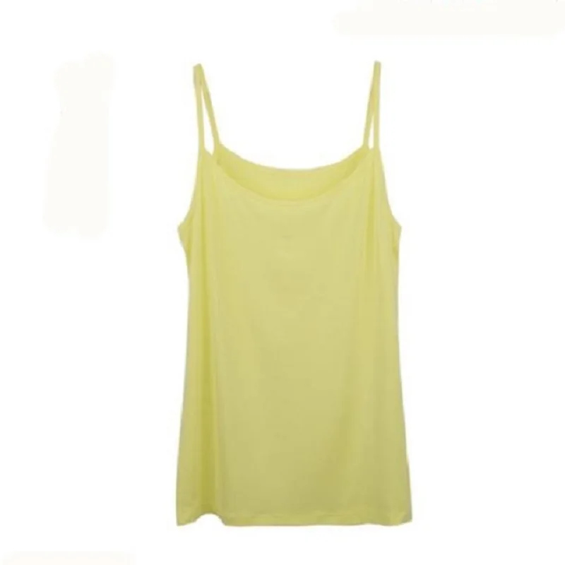 

EVA Katsuragi Misato Cosplay Samisole Anime Light Yellow Vest for Women