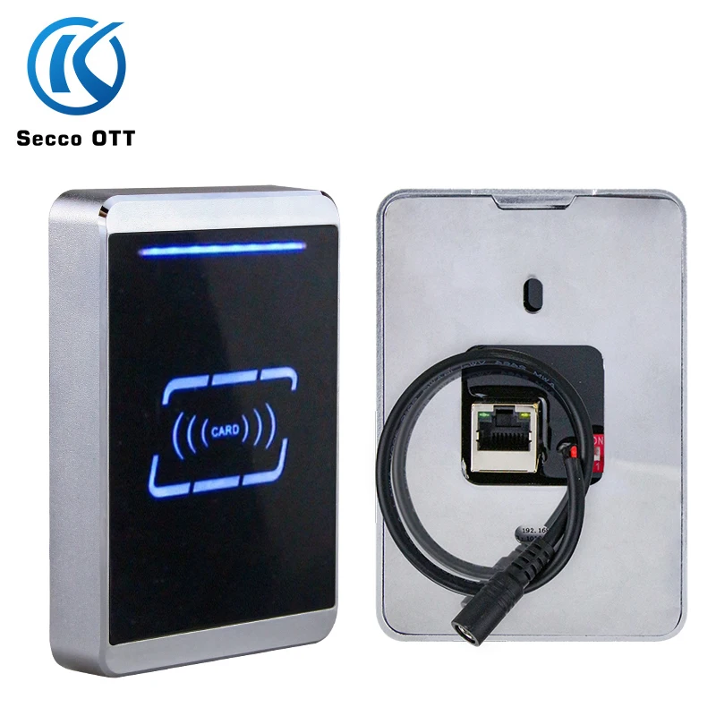 Водонепроницаемый TCP/IP сетевой кард-ридер Ethernet mifare металлический считыватель RJ45 порт RFID-считыватель 13,56 МГц система контроля доступа Стабильный