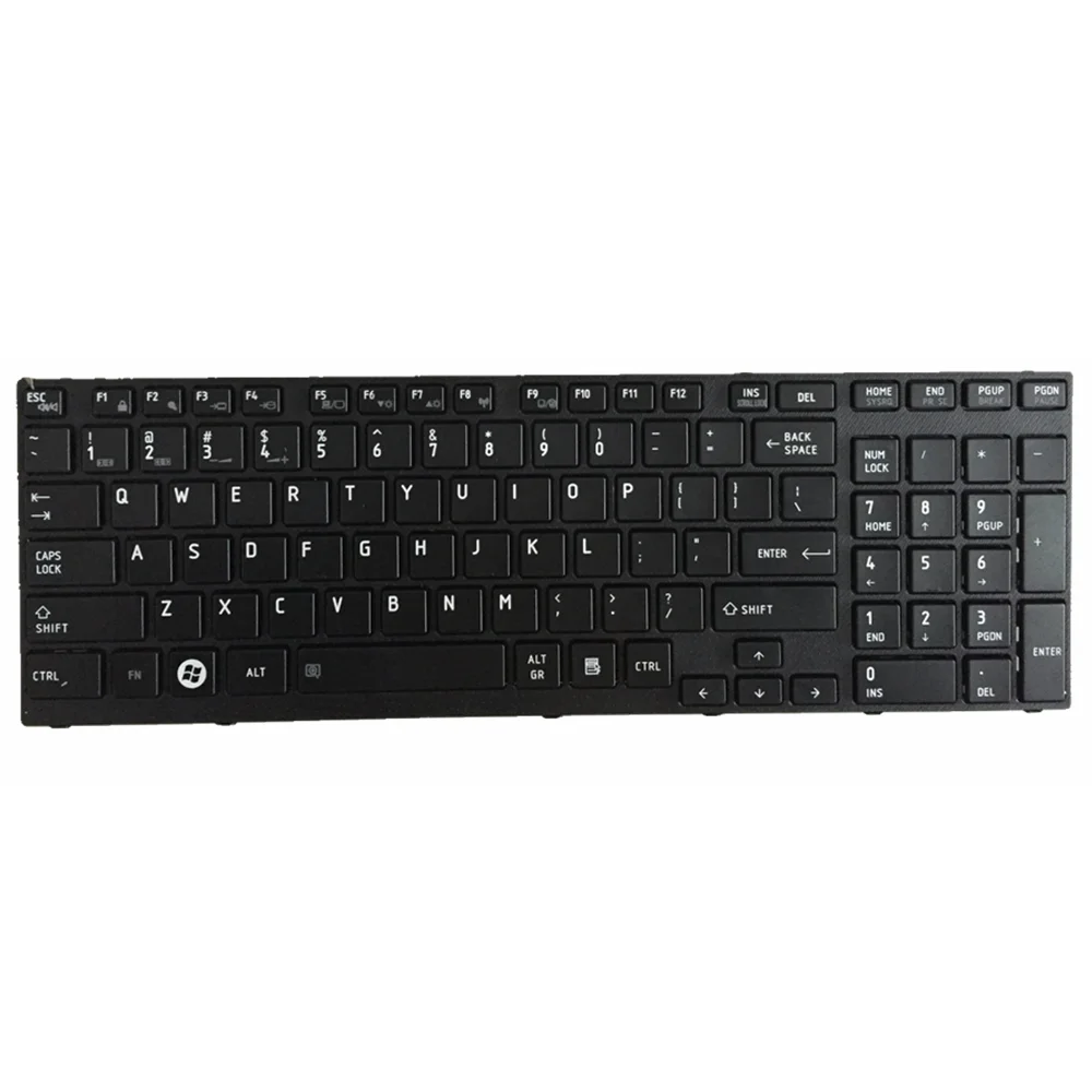 Siakoocty Laptop Keyboard Replacement for Toshiba Satellite P750 P750D P755 p755-s5320 P770 P770D P775 p775-s7215 Series US Layo |