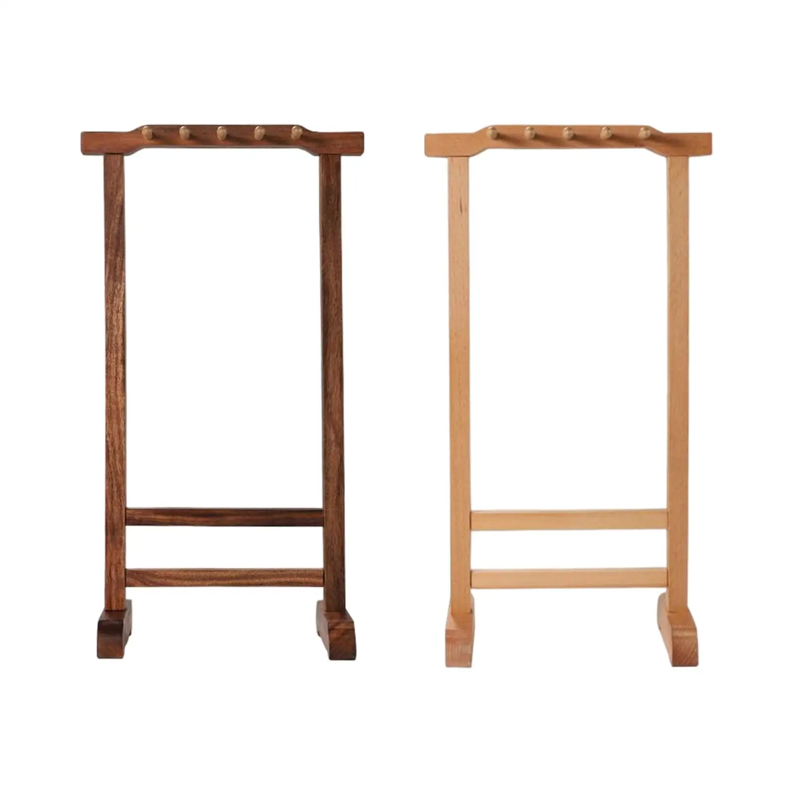 

Calligraphy Pen Holder 10 Hook Wooden Calligraphy Pen Hanging for Office Holiday Gifts