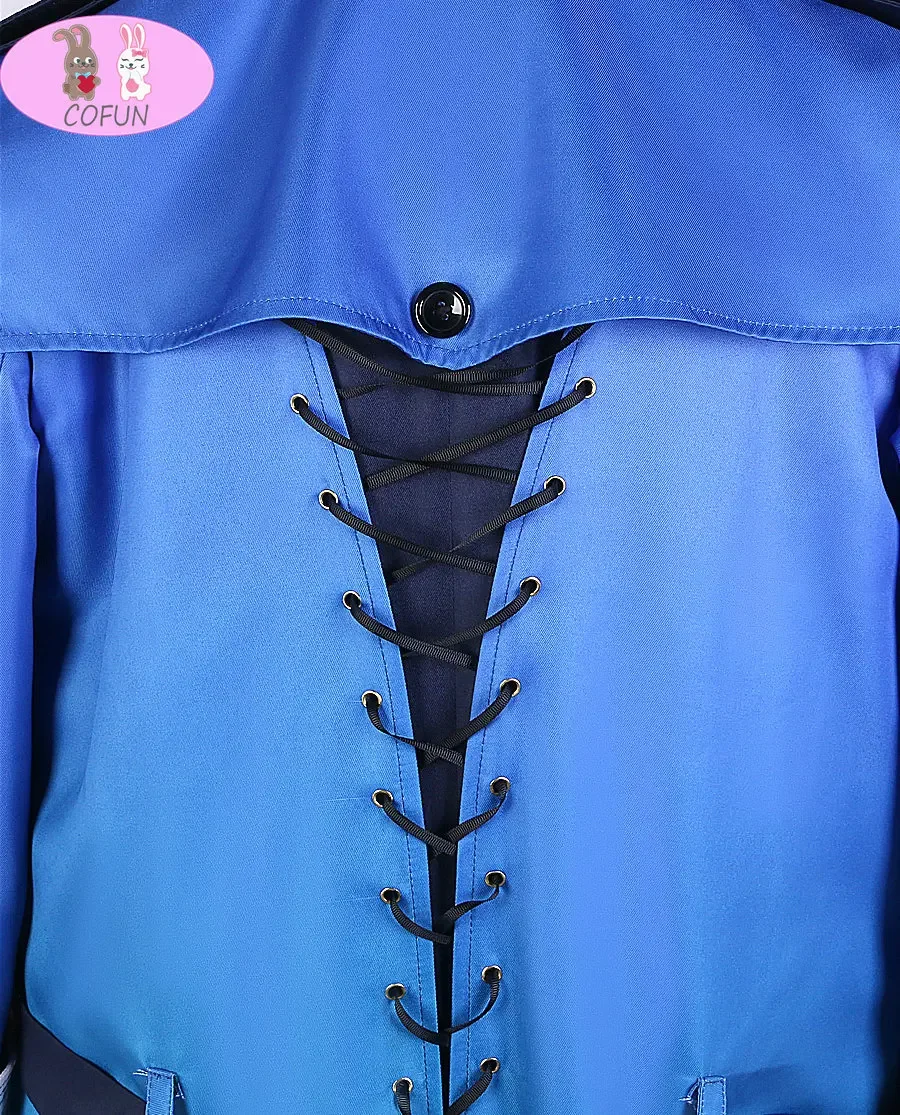 COFUN Vtuber Nijisanji VOLTACTION Shikinagi Akira Косплей Костюм Хэллоуин Ролевые игры Красивый