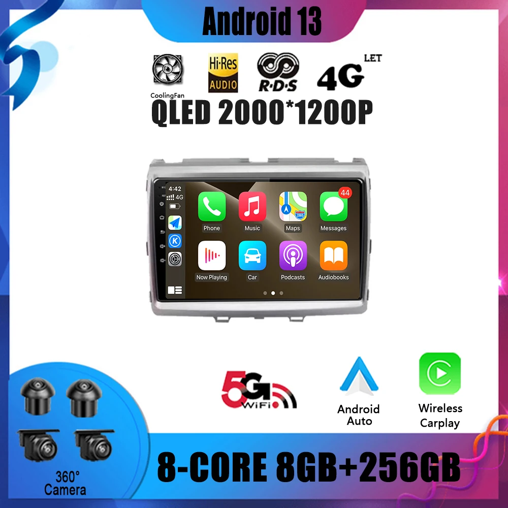 

For Mazda MPV LY 8 2011 - 2018 Car Radio Multimedia Video GPS Android 13 Navigation No 2 Din DVD Player