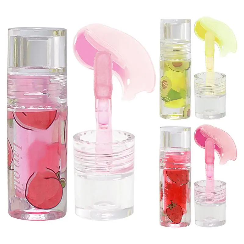 

Hydrating Fruity Lip Gloss Oil For Dry Lips Moisturizing Lip Care Accessories Lip Plumper For Vacation Outgoing Party