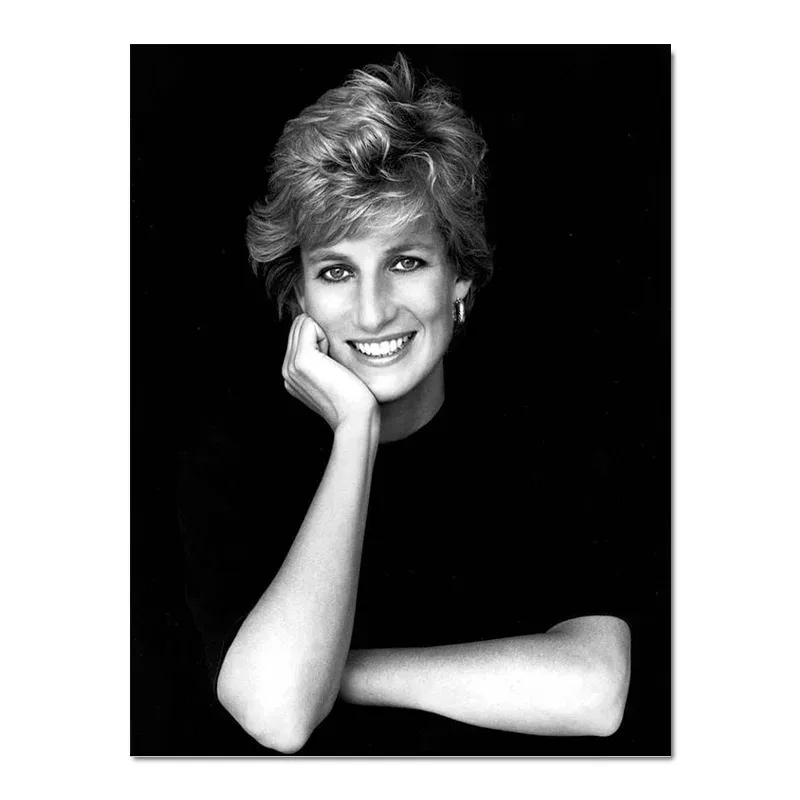 

Портрет Дианы на холсте