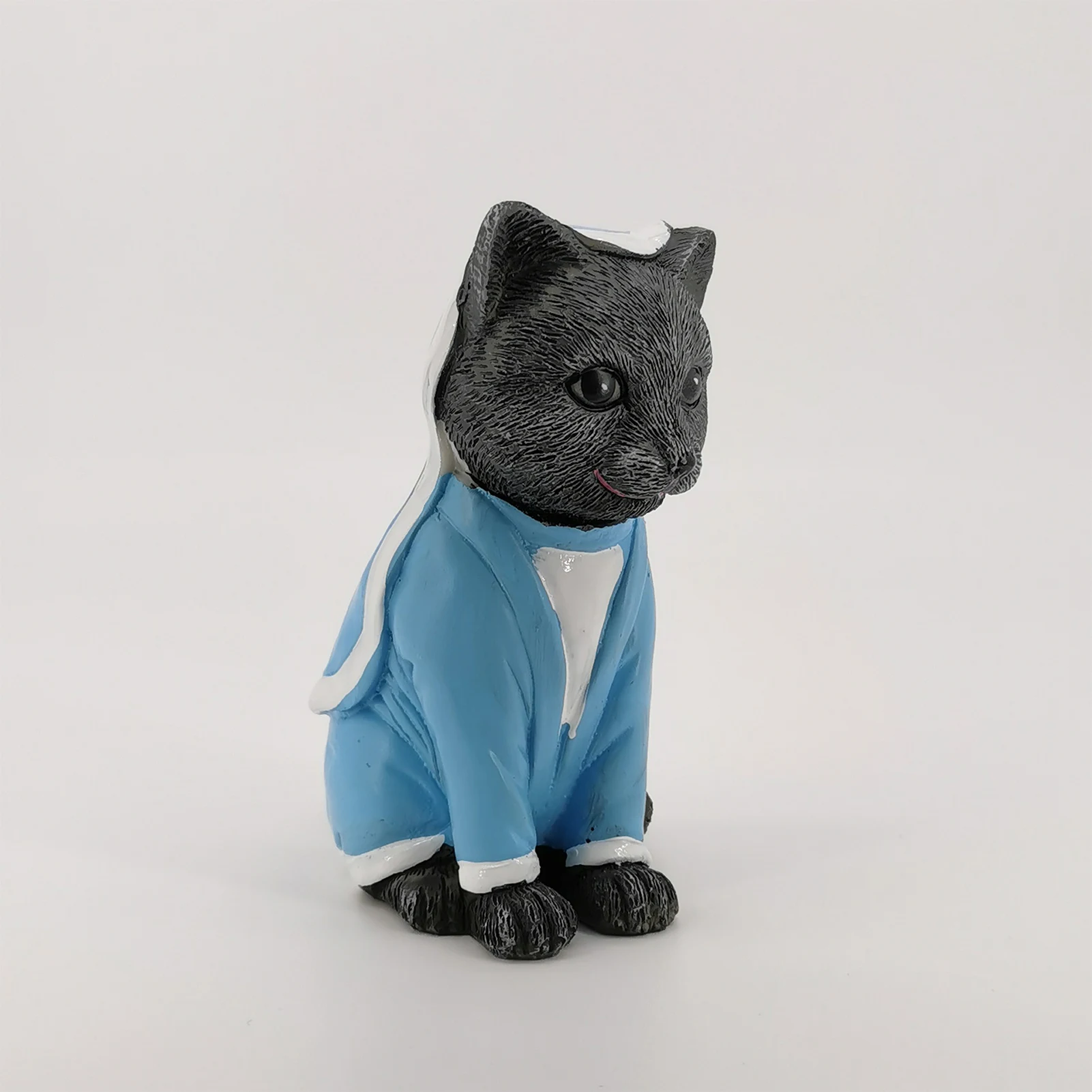 

Cat Nativity Set Figurines Nativity Scene Resin Decoration Cats Statue With Birth Of A Kitten Figurine Collection Home