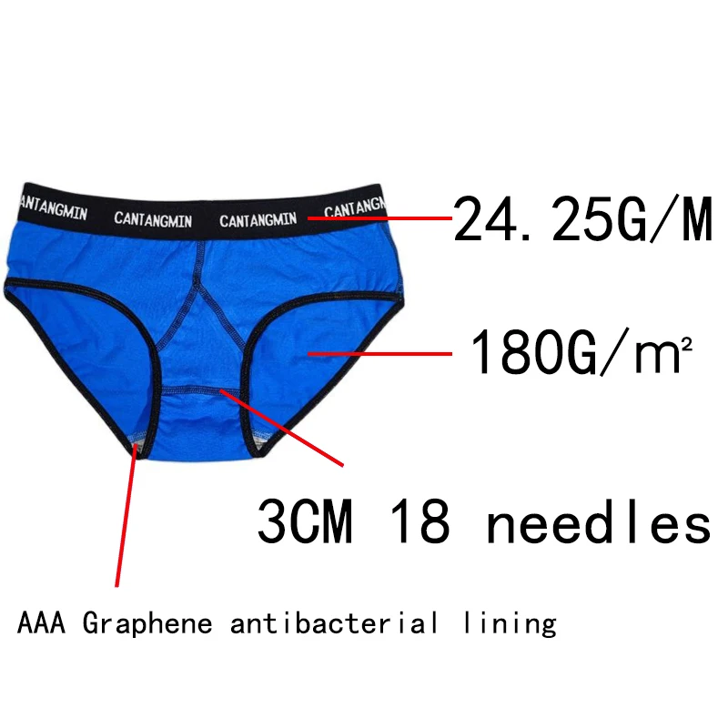 CANTANGMIN brand women underwear cotton breathable bottom sexy panties Graphene antibact ladies briefs shorts gril Underpanties