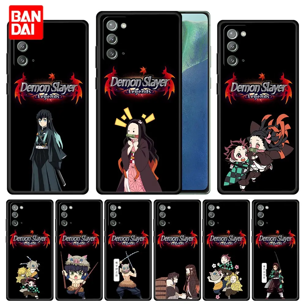 

Cover Case for Samsung Galaxy Note 20 10 9 8 S21 S20 FE Plus Ultra Lite 4G 5G Shell Casing Capinha Bag Capa Anime Demon Slayer