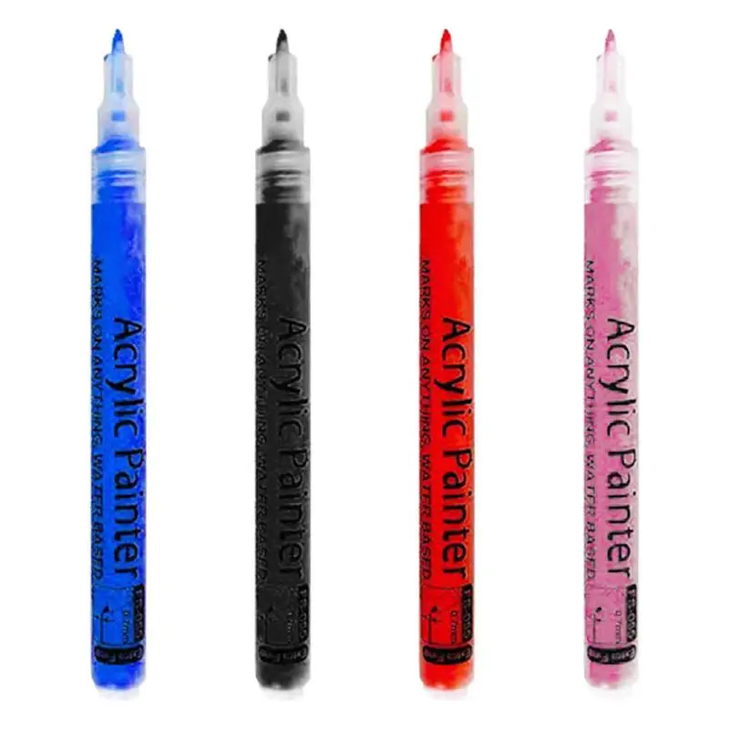 

Golf Club Color Changing Pen Acrylic Ink Pen with Strong Sunscreen Waterproof Covering Power Golf Accesoires Acrylic Painter