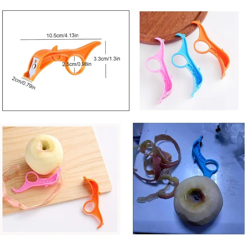 Овощечистка Из Нержавеющей Стали Кухонный Нож Портативное Ручное Устройство Для