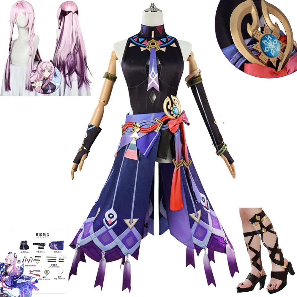 Citlali Косплей Игра GenshinImpact Костюм Аниме Карнавал Comic Con Анимация Опора