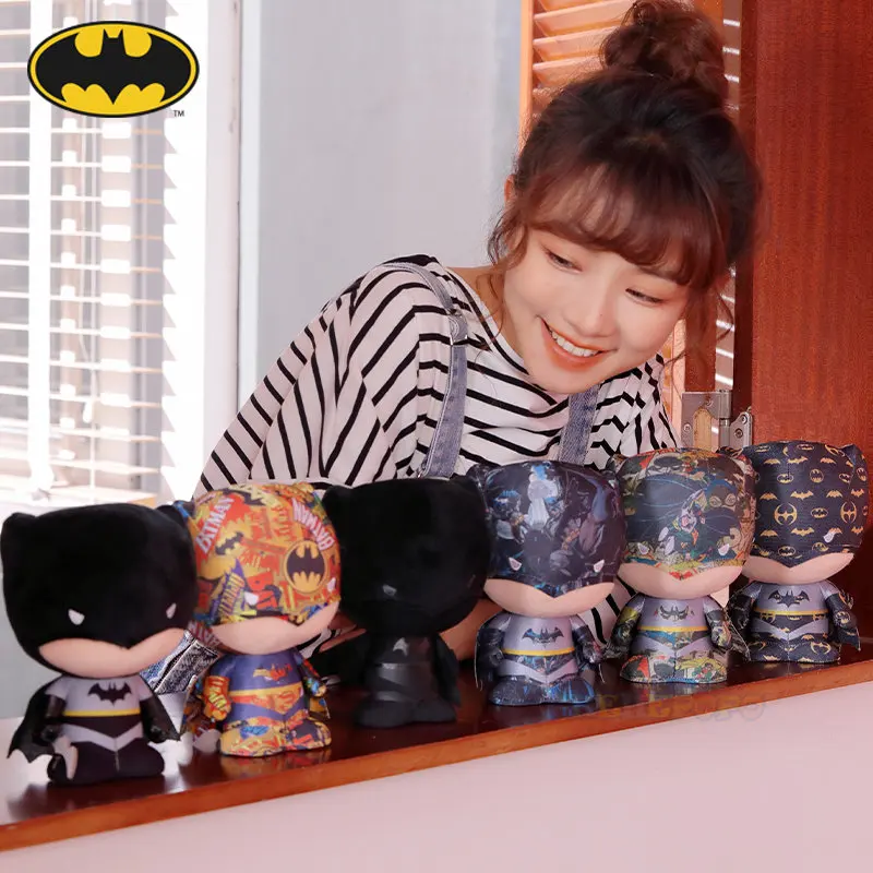 

7/10 inch Original Batman DC Comics Justice League Plush Toy Cartoon Movie Anime Plushies Stuffed Doll Toys Gift