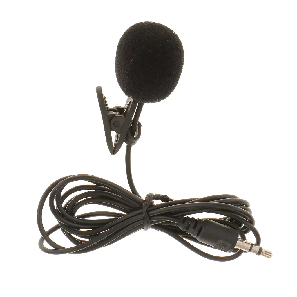 

2023New 3.5mm Jack Hands Free Clip on Mini Microphone Mic for Smartphone Computer PC Laptop Skype MSN Chat Online Gaming Compact