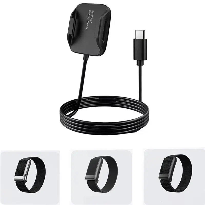 Фото Зарядный кабель PHILE-USB-C для Whoop 5.0 и умных часов MG, портативный зарядный кабель, сменные аксессуары №4