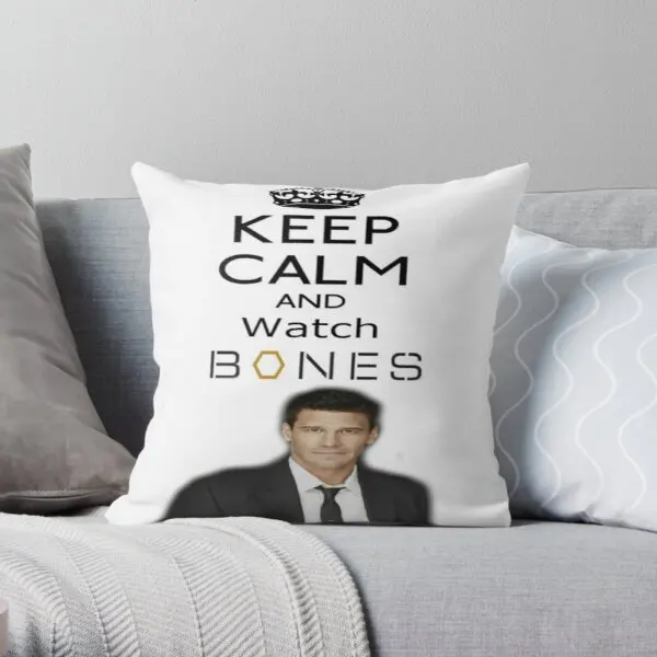 

Bones David Boreanaz Seeley Booth Printing Throw Pillow Cover Bed Fashion Fashion Cushion Car Case Square Pillows not include