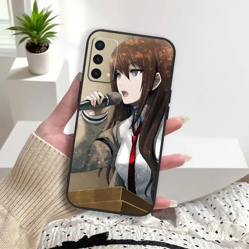 Фото Чехол для телефона Kurisu Makise Anime для OnePlus 15, 15R, 15T, 13T, 13S, 13R, 12, 13, 11R, 11, 10, 10T, 10R, 9R, 9, Ace, 6, 5, 3V, 3 Pro №2