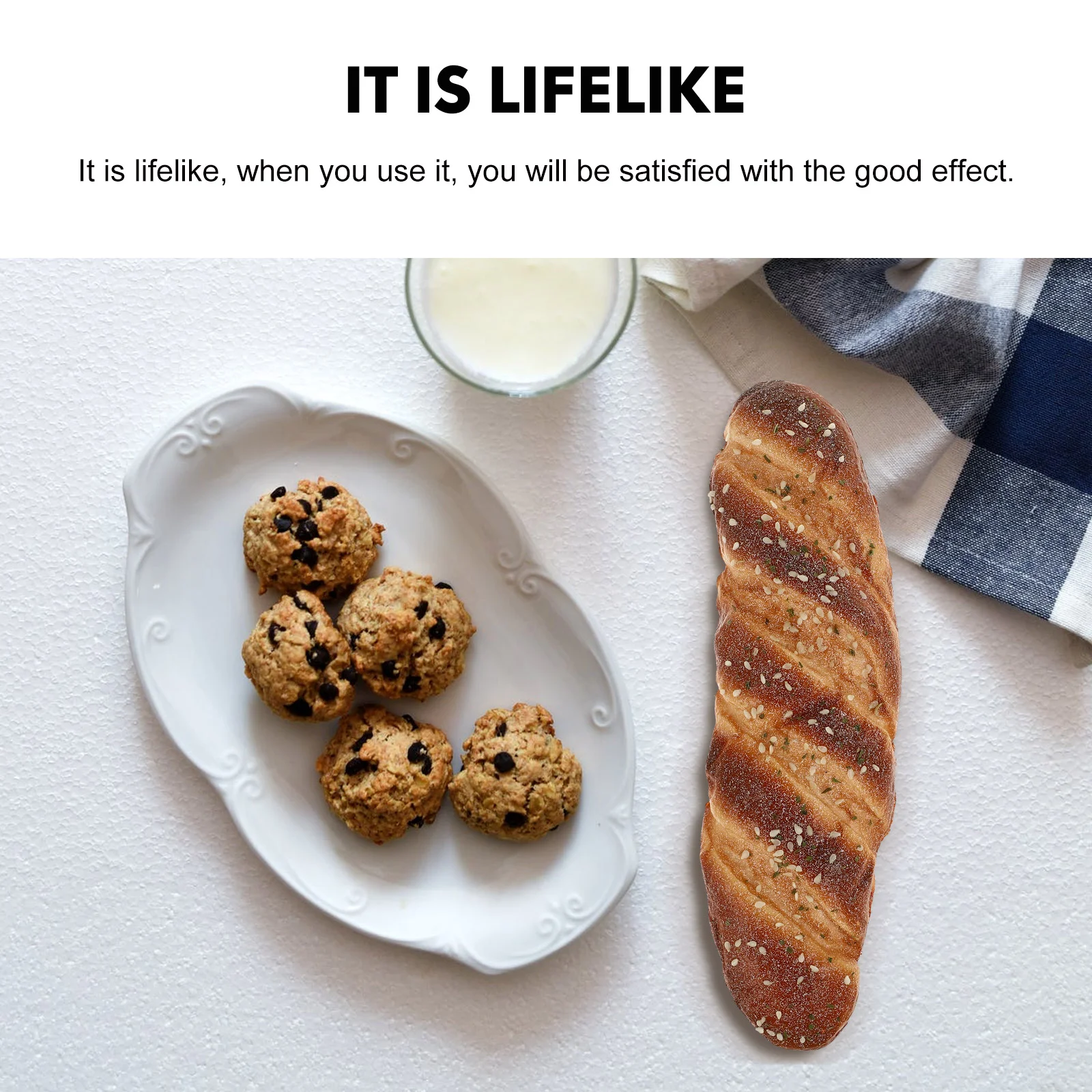 

Fidget Toy Kids Kids Pretend Playset Fidget Slug Toys Kitchen Play Toy Mexican Bread Faux Bread Props Fake Bread Ornaments