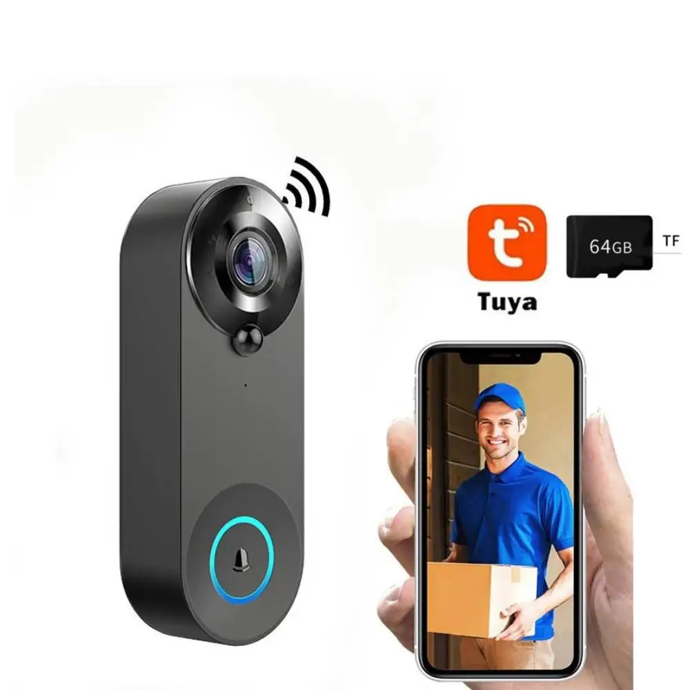 

Беспроводной видеодомофон Tuya 1080P