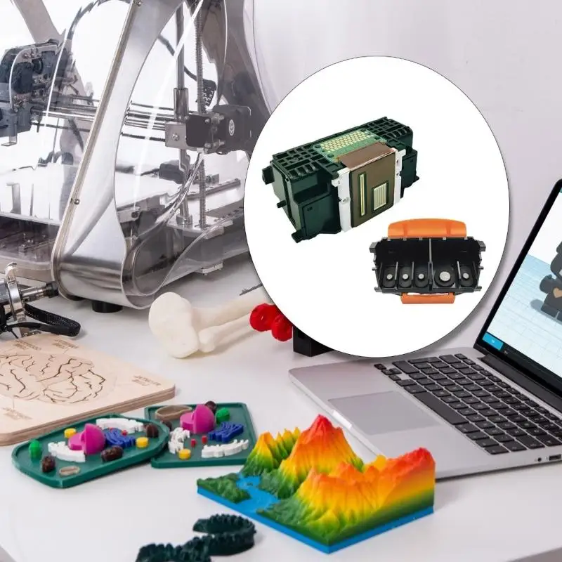 Фото Q6PA QY6 0082 Print Head Enhercess 3D -печать подходит для многочисленных моделей для IP7200 IP7210 IP7220 MG5580 №5