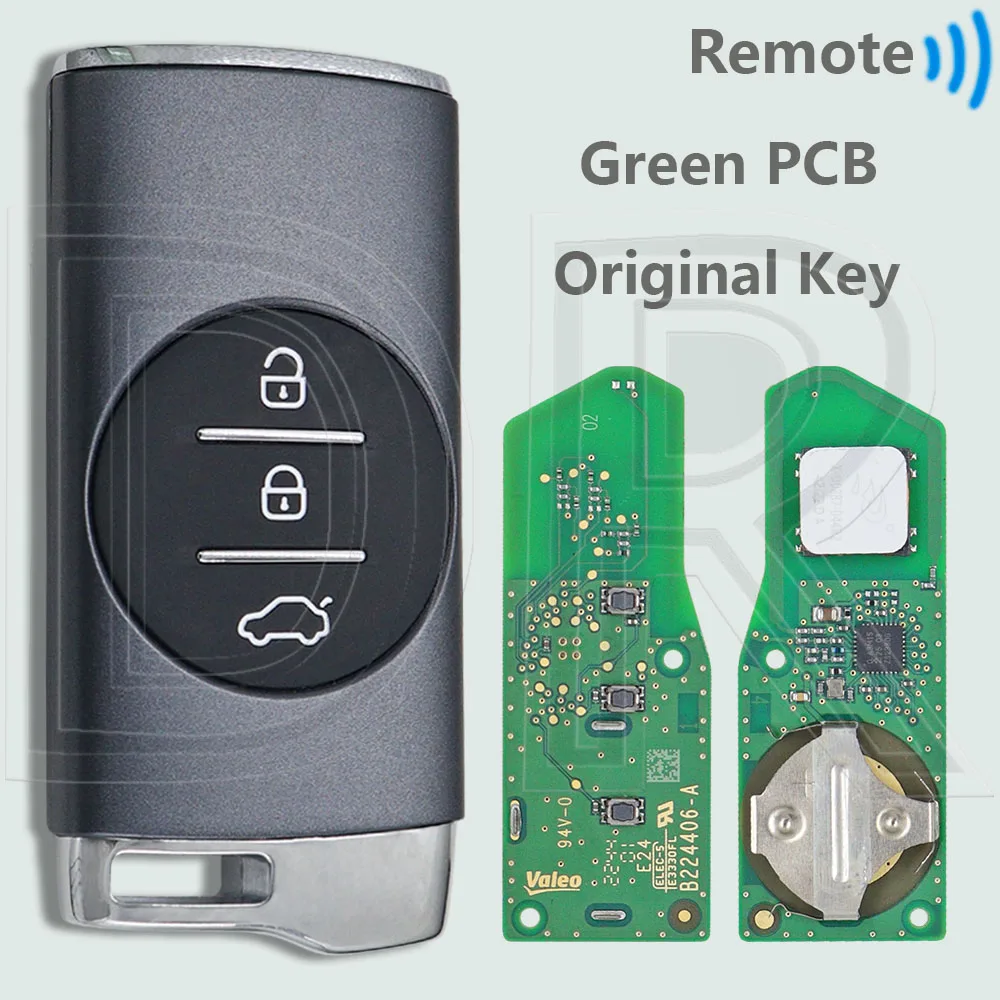 

DR оригинальный чип 4A 433 МГц Keyless Go автомобильный дистанционный ключ для Chery Exeed Vantas TX TXL LX New Tiggo 3X 5X 7 Plus 8 Plus